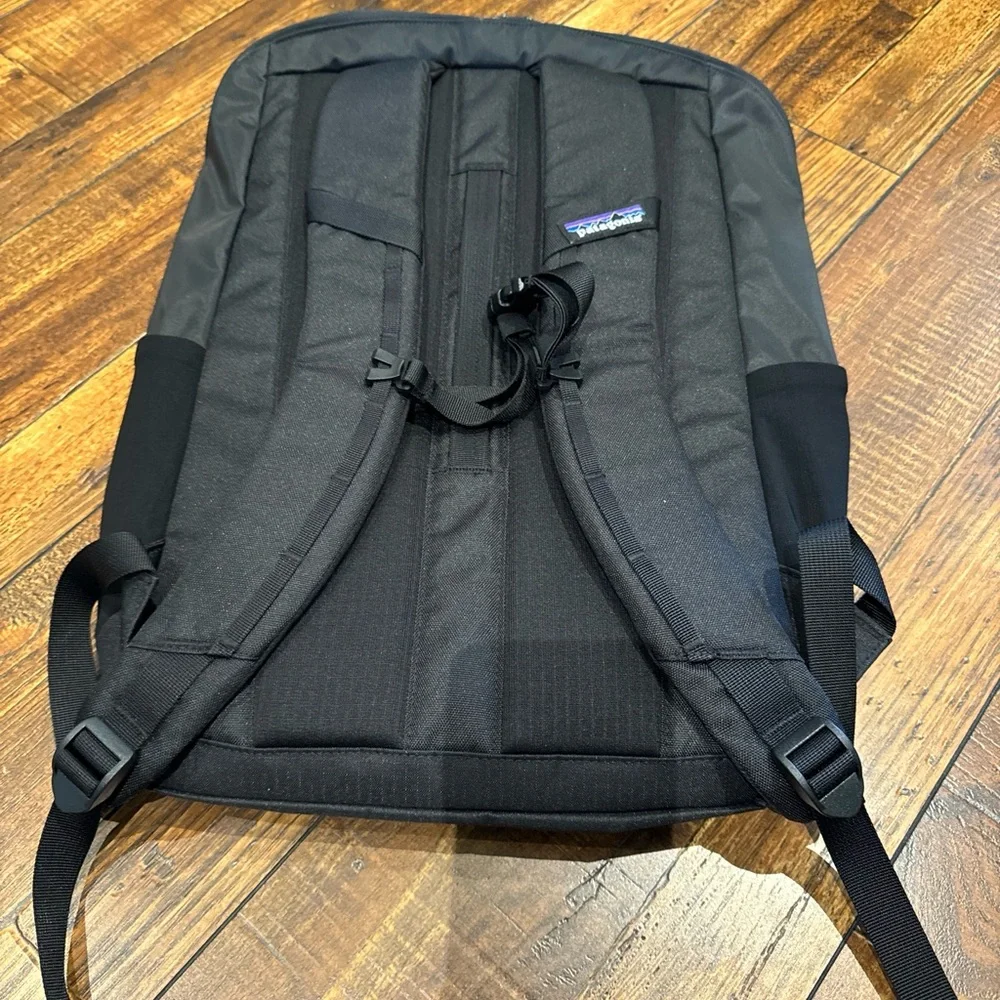 Patagonia Black and Dark Gray Backpack